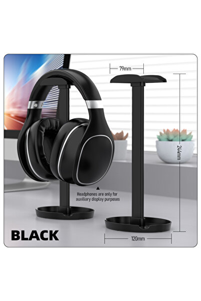 Choice4 حامل سماعات رأس عالمي BALCK Z2، حامل سماعات ألعاب محمول، منظم سطح الم...