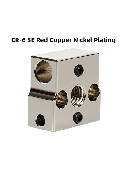 Choice6 CR-6 SE كتلة تسخين نحاسية حمراء E3D V5 V6 MK7 MK8 CR-6 SE Volcano PT1...