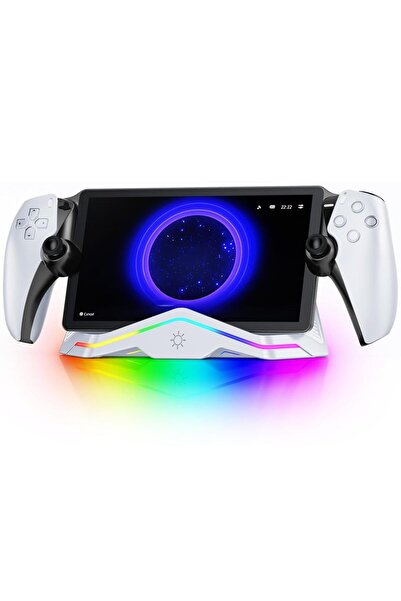 Choice WHITE BEBONCOOL Charging Dk Compatible for PlayStation Portal Remote P...