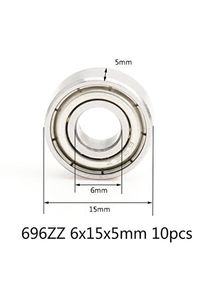 Choice7 696ZZ 6x15x5mm 10pcs 5/10pcs 692ZZ 693ZZ 694ZZ 695ZZ 696ZZ 697ZZ 698Z...