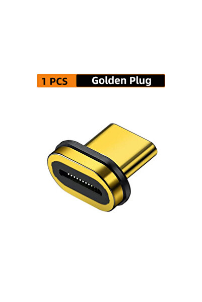Choice6 Orange USB4 40Gbps Magnetic Adapter 100W USB C to Type C Fast Chargin...