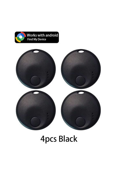 choice2 مجموعة من 4 قطع من أجهزة جوجل الصغيرة السوداء المضادة للضياع، متوافقة...