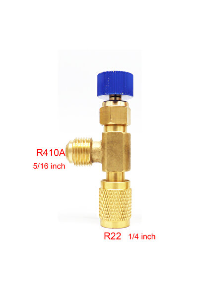 choice2 style 2 R22 R410 Refrigerant Charging Valve Air Conditioning Refriger...