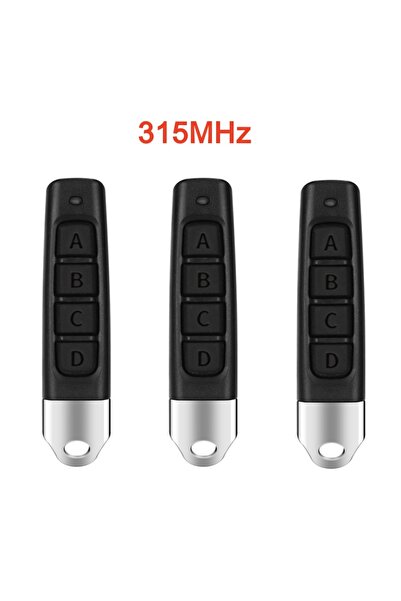 Choice3 جهاز تحكم عن بعد أسود بتردد 315 ميجاهرتز، 3 قطع، 315/433 ميجاهرتز، جه...