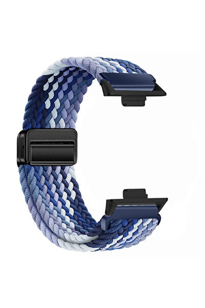 Choice40 سوار Mi Band 9 Pro و 8 Pro UBerry-B المغناطيسي المضفر المصنوع من الن...