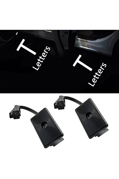 Choice7 مصابيح أبواب بيضاء من الجيل السادس (قطعتان) لسيارة تسلا موديل Y جونيب...