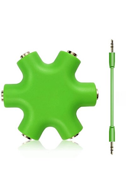 Choice5 موزع صوت style5 مقاس 3.5 ملم مع كابل محول، كابل موزع صوت سماعة أذن مت...