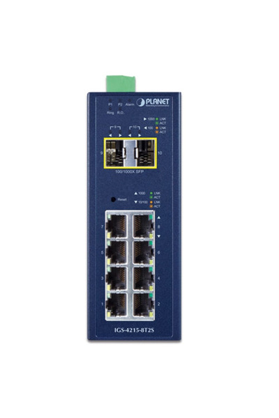 Platinet Switch Planet IGS-4215-8T2S, 8 porturi