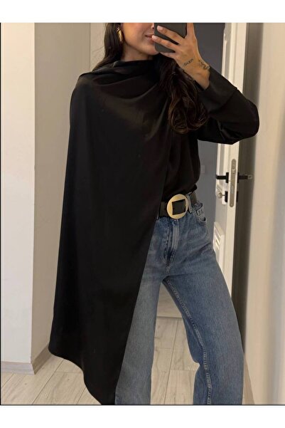 Butik Beyza Shawl Scarf Satin Blouse