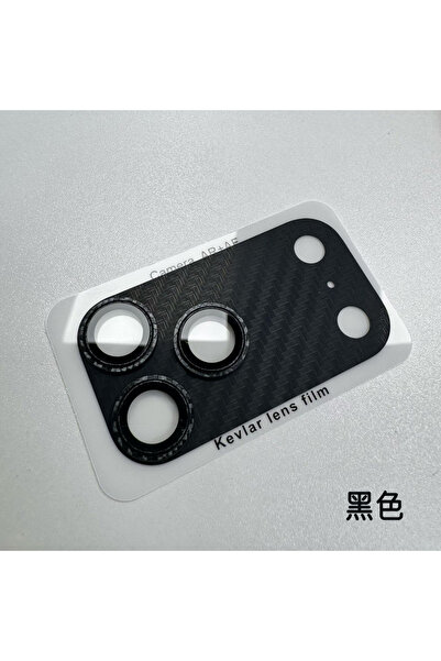 Choice4 For iPhone 17 Pro black Kevlar Carbon Fiber Full Camera Lens Protecto...