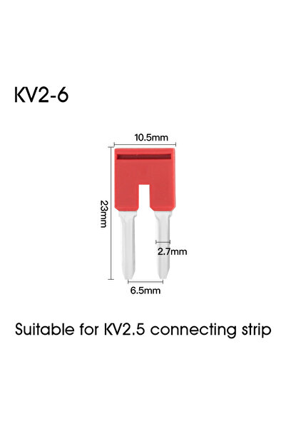 Choice12 10PCS KV2-6 Wire Connector KV2.5 Direct Insertion Quick Terminal Blk...