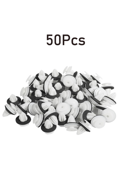 choice2 50pcs Car Door Panel Clip Universal Auto Bumper Mudguard Automotive F...