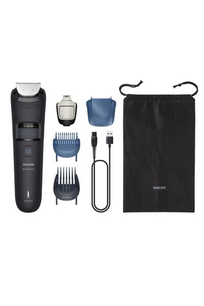 Philips Beard Trimmer BT5775/15, Wet&Dry, 40 cutting settings, 100 minutes ru...