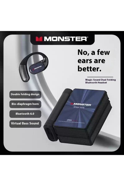 Choice سماعات أذن لاسلكية بلوتوث AC530 سوداء اللون من MTER، مزودة بتقنية إلغا...