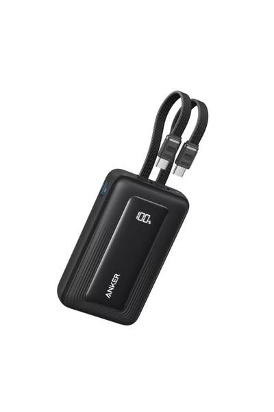 Anker Εξωτερική μπαταρία Zolo 20.000 mAh, 45W, 2 ενσωματωμένα καλώδια USB-C (...