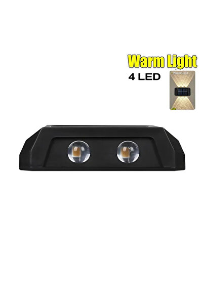 Choice4 Heinast Warm light 4 wick 4/6/8 LED Solar Double-headed High Brightne...