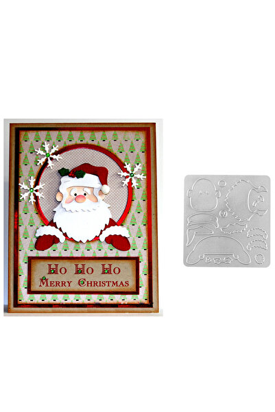 Choice4 قوالب تقطيع معدنية لعيد الميلاد H4015: جرو، دب، بابا نويل، كب كيك، بس...