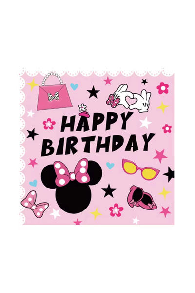 Choice11 1pack(20pcs) napkin 20/40/60/80/100pcs Mickey Mouse Birthday Party M...