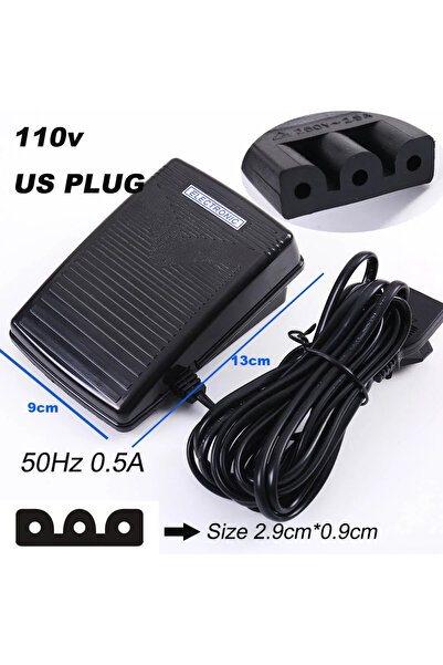 Choice9 ماكينة خياطة موديل 6، 110 فولت، دواسة قدم، وحدة تحكم في السرعة، مفتاح...