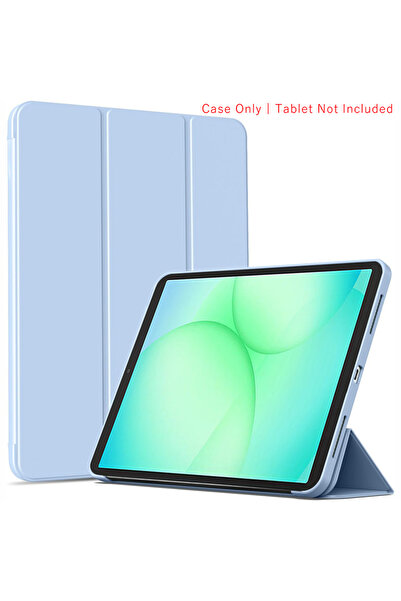 Choice6 جراب قلاب ثلاثي الطيات باللون الأزرق الجليدي لجهاز Tab A11 2025 مقاس ...