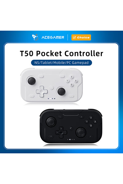 choice2 عبوة من قطعتين من وحدة تحكم ألعاب AceGamer Pket المحمولة، عصا تحكم Ha...