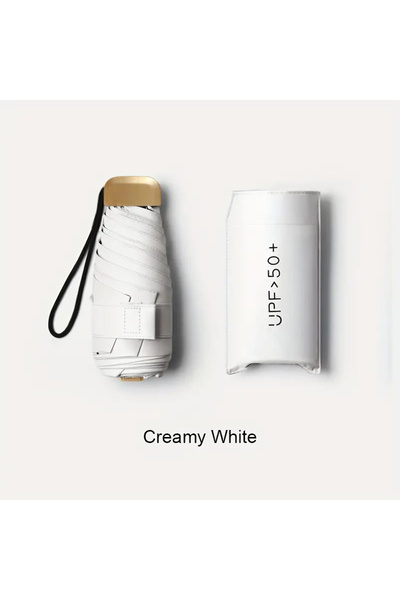 Choice3 مظلة حديدية بيضاء فائقة الخفة 6K للحماية من الأشعة فوق البنفسجية - تص...