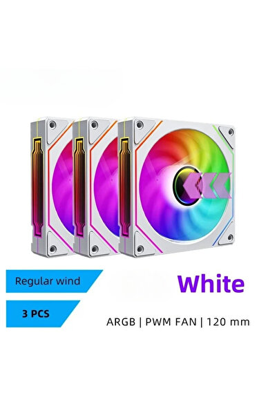 Choice4 مروحة هيكل الكمبيوتر PRISM 4 PRO من LDPCSJ، مقاس 12 سم، مزودة بإضاءة ...