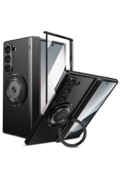 Choice1 غطاء خلفي أسود من سبائك الألومنيوم من VIETAO لهاتف Galaxy Z Fold6، مع...
