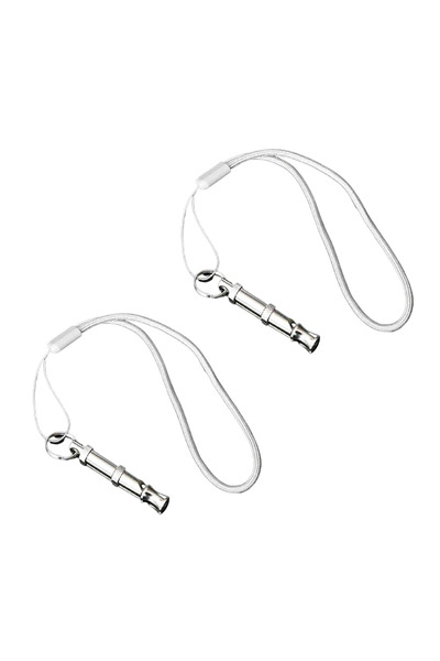 Choice1 A0432-2pcs فلوت تدريب الكلاب، صافرة لإيقاف النباح، فلوت تدريب بالموجا...