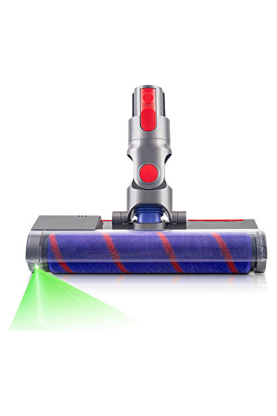 Choice رأس فرشاة شفط كهربائية رمادية فاتحة اللون للمكنسة الكهربائية اللاسلكية...