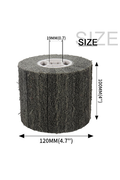 Choice6 فرشاة تلميع معدنية من النايلون غير المنسوج، حبيبات 60، من NuoDunco، م...