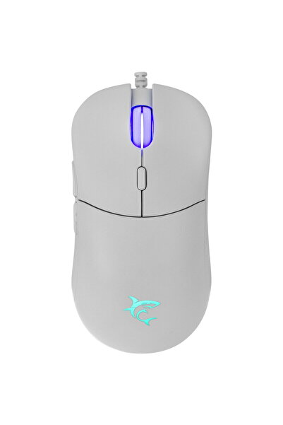 white shark Mouse de gaming cu fără sârmă BAGDEMAGUS