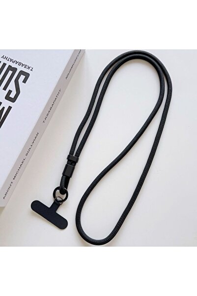 Choice4 حبل تعليق للهاتف المحمول لون سادة موحد قابل للتخصيص من A6Black، بمدى ...