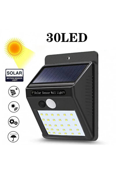 choice2 1pcs 30 LED Solar Light Wireless Sensor Solar Wall Lamp Waterproof IP...