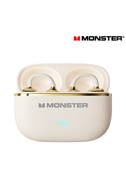 Choice3 سماعات أذن بلوتوث MQT65 Beige Choice Monster MQT65 OWS بتقنية بلوتوث ...
