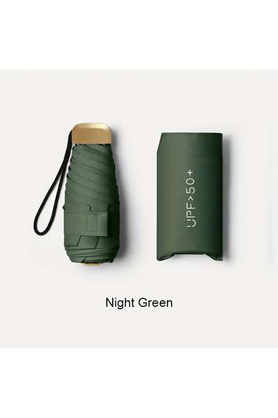 Choice1 مظلة حديدية خضراء فائقة الخفة للحماية من الأشعة فوق البنفسجية - تصميم...