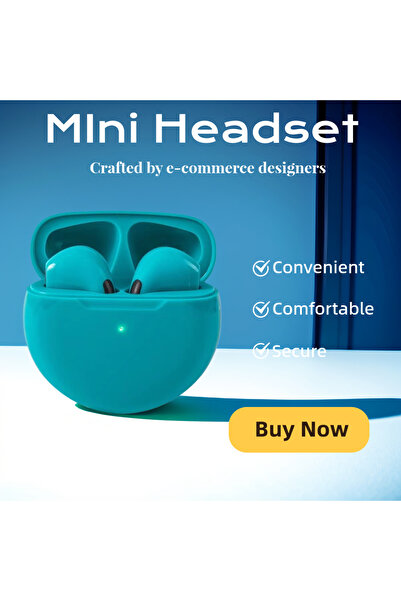 choice2 سماعات أذن بلوتوث لاسلكية TWS خضراء، سماعات رأس لاسلكية بتقنية بلوتوث...