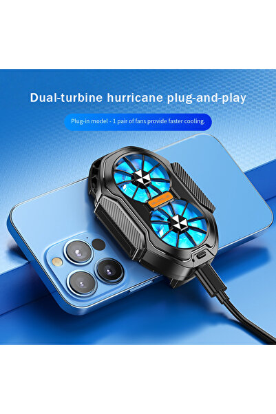 Choice مبرد هاتف محمول جديد بمروحتين، إصدار 2025، يعمل بمنفذ USB، يبرد الهاتف...