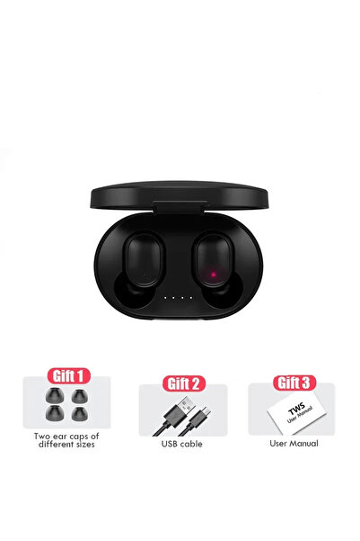 Choice Black A6s A6S TWS headphones wireless headphones Bluetooth headphones ...