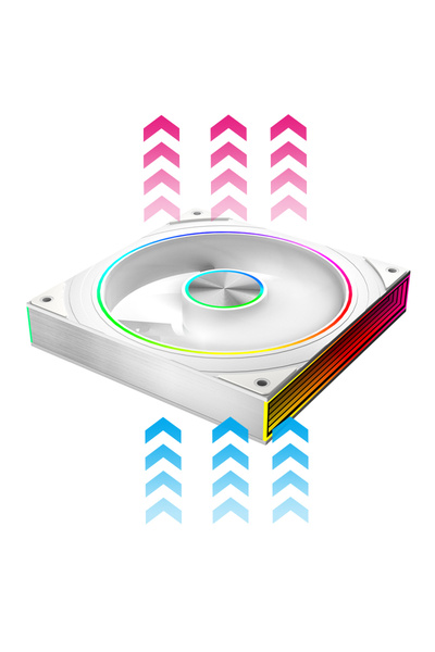 Choice3 مروحة تبريد كمبيوتر A-RGB أخرى Star Ring 140 WR Jungle Leopard Transw...