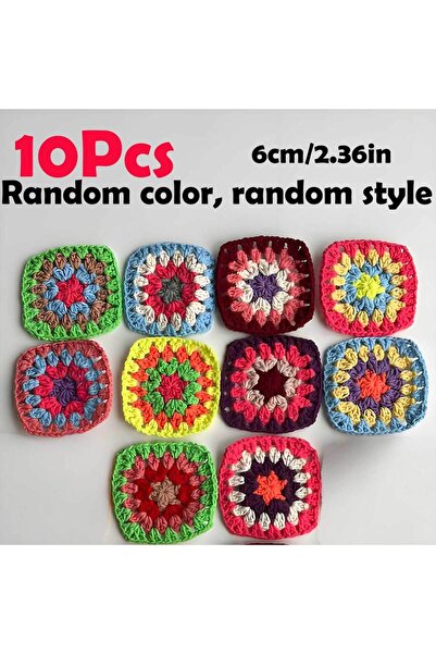 Choice1 ١٠ قطع من مفارش الدانتيل المصنوعة يدويًا بألوان متنوعة، مناسبة لملابس...