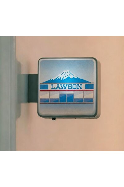 Choice5 لوحة إعلانية لمتجر لوسون في بلدة دوتونبوري، بحيرة كاواغوتشي-كو، جبل ف...