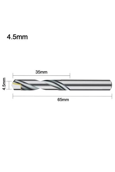 Choice3 4.5mm Solid Tungsten Carbide Drill Bits For CNC Carbide Twist Drill B...