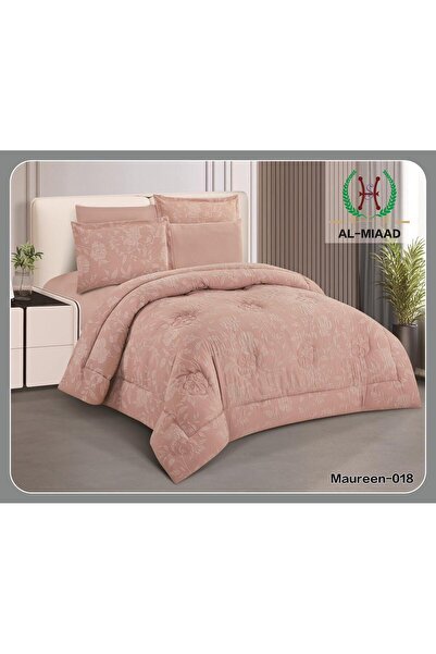 Red Rose Maureen Jacquard Quilt Duvet (8 pieces) - Double Size - 250*230