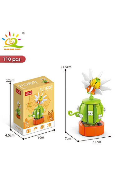 Choice87 مع الصندوق رقم 38-1، نموذج بناء نباتات عصارية مزروعة في أصيص من هويك...