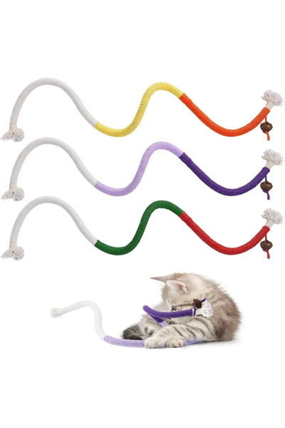 Choice 3 قطع من ألعاب القطط القابلة لإعادة التعبئة بالنعناع البري الطبيعي، لع...