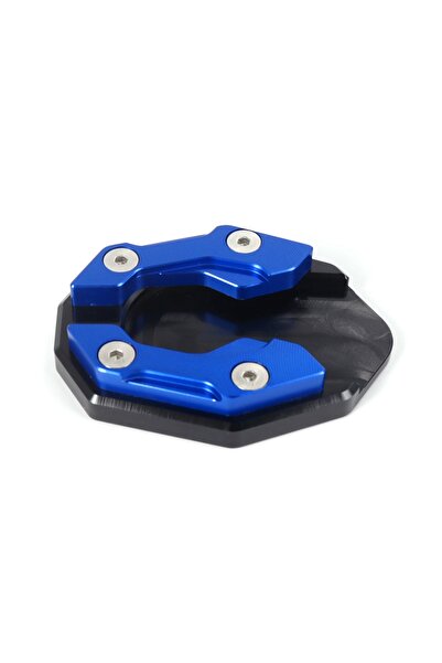 Choice9 blue Motorcycle Bikes Kickstand Extender Foot Side Stand Extension Fo...