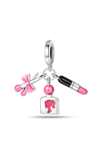 Choice17 PAC943 925 Silver Plated Magic Mirror Perfume Princess Angel Trunk P...