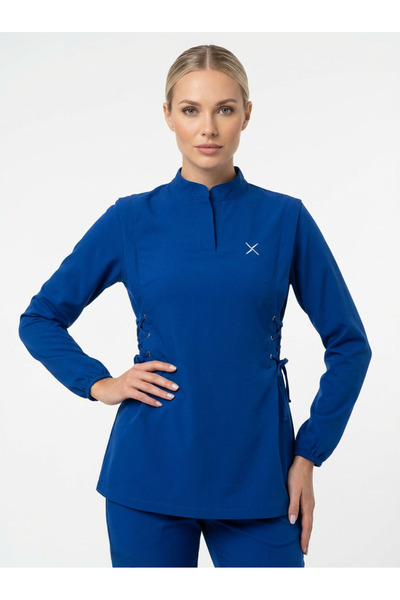 X Medical Wear Hijab Bird's Eye Serisi Takım Scrubs