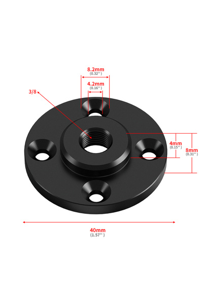 Choice5 حامل ثلاثي القوائم من ماركة فيتشاو، 3 فتحات لولبية، 17 مم و25 مم، رأس...